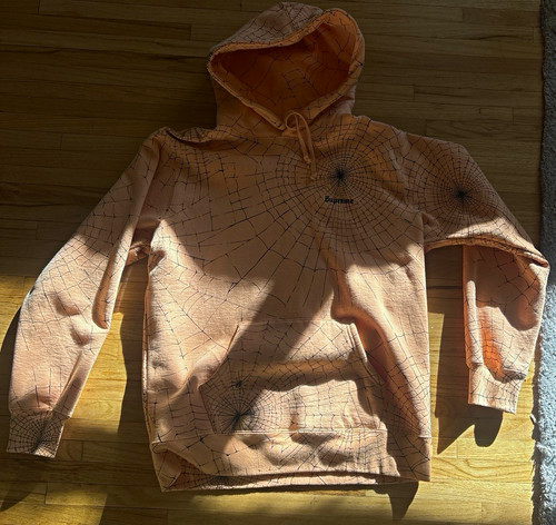 Supreme peach spider - supreme, web